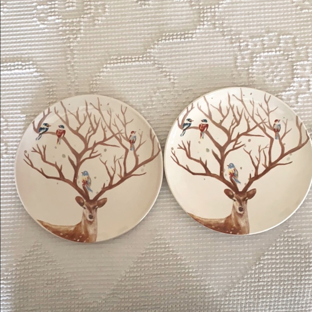 Retired Pier 1 Alexander (the deer) plates.